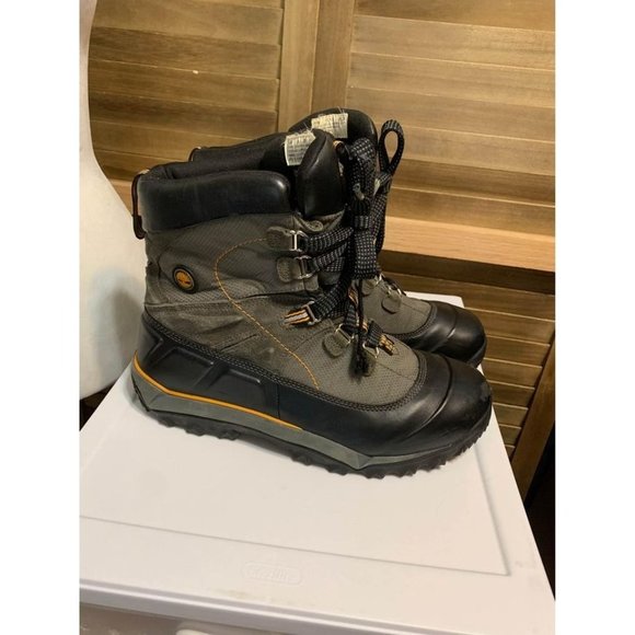 Timberland Leather Thermolite Work Boots Mens Size 11M - Picture 2 of 8